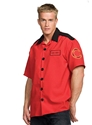 Fireman Shirt Adult Costume - X-Large 