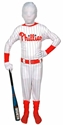 MLB Philadelphia Phillies Skin Suit Child Size M (7-8) 