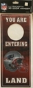 NFL 3-D Hologram Door Hanger New England Patriots 