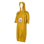 Pittsburgh Steelers Reusable Rain Poncho Raincoat Adult Size with Mesh Carry Bag - 