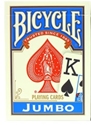 Bicycle 808 Rider Back Jumbo Index Blue Playing Cards