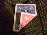 New Gaff Trick Deck MISMADE Red Bicycle Playing Cards RARE