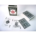 Bicycle 808 Poker Regular Index Black Playing Cards Deck