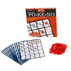Bicycle 12 Board Pokeno Game with 200 Chips and Po-Ke-No Cards 