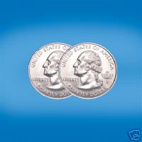 Two Headed washington quarter Magic trick Coin. magicians Trick
