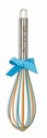 Brownlow Gifts Stainless Steel Whisk with Silicone Coating, Blue/Orange 