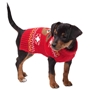 Trezo Paws RED REINDEER PET CHRISTMAS SWEATER LARGE - 