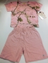 AP Pink RealTree Mini Toddler Puff Sleeve T-shirt and Shorts Outfit 5T - 