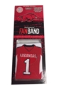 Fan Band Arkansas Razorbacks Wristband FanBand Fan Bands Sweatbands Football 