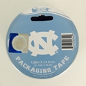 New Roll Official UNC Tar Heels Packing Tape 1.88" X 54.6 Yards Blue On White 