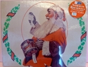 Norman Rockwell Cutting Board -- Santa with Tommys Drum 