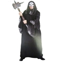 Disguise Mens Phantom Skeleton Robe Halloween Deluxe Costume Black Adult 42-46 