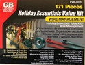 Gardner Bender 171 Piece Holiday Essentials Value Kit Wire Management 